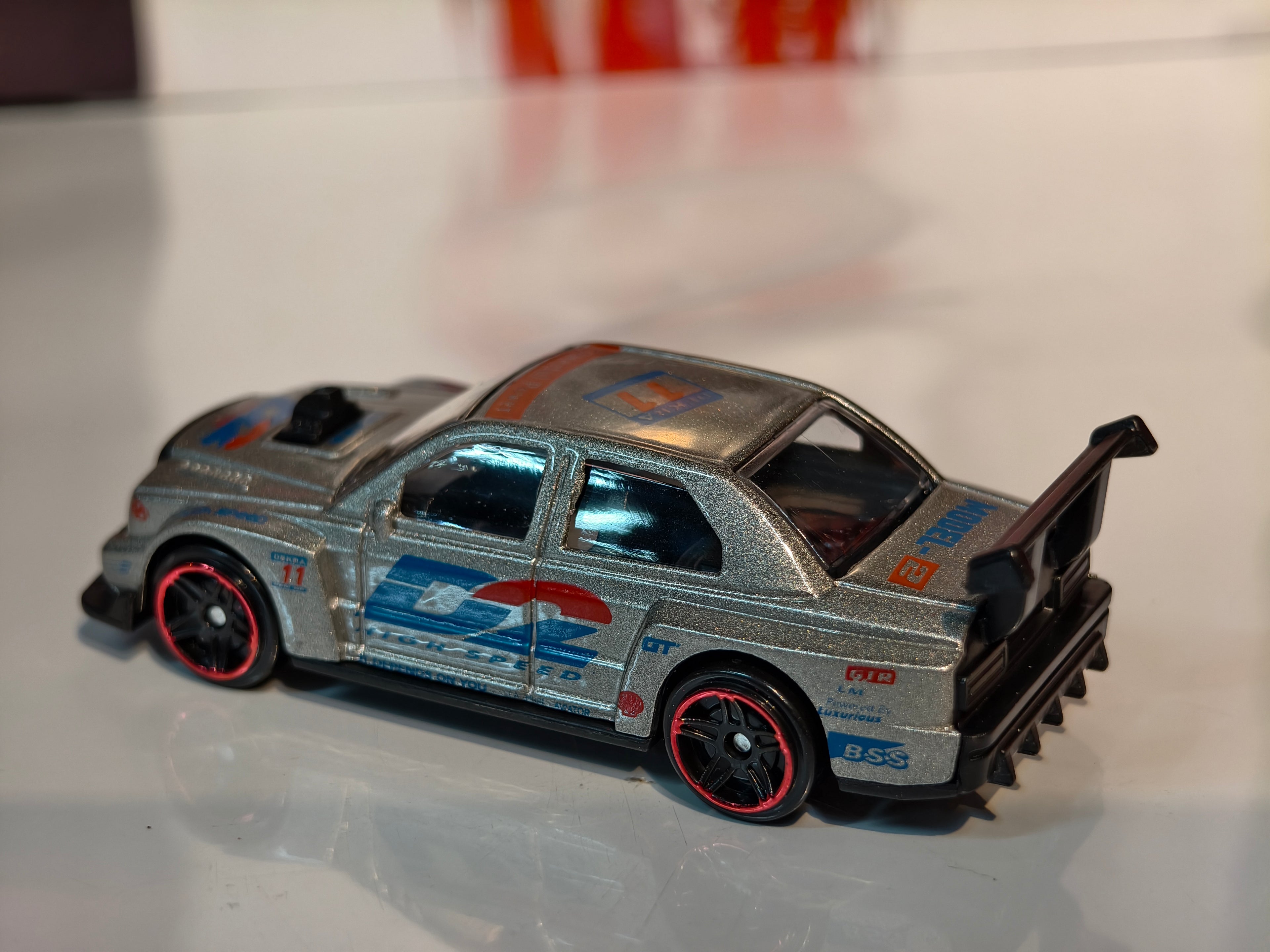 Mercedes Benz C Class W202 1:64 Scale in Acrylic Box