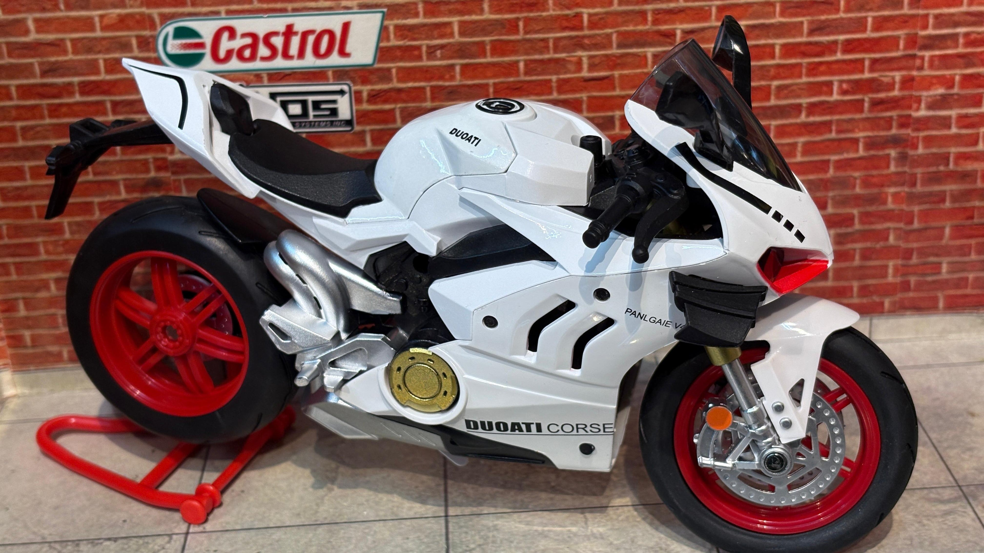 Ducati Panigale V4 1:10 scale with Paddock Stand