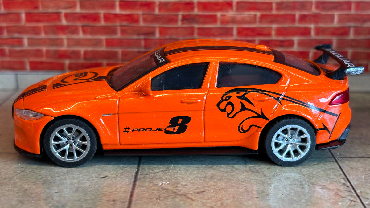 QY Official Licensed Jaguar XE SV Project 8 1:43 Scale Premium Detailing