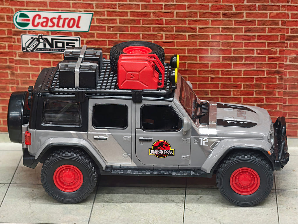 Jeep Wrangler Rubicon Jurassic Park Edition 1:24 Premium Detailing ABS Model