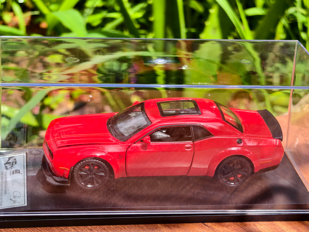 Dodge Charger SRT 1:32 Scale in Acrylic Box