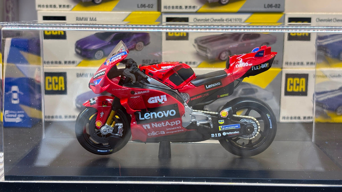 2024 Ducati Desmosedici GP #1 Moto GP Pecco 1:18 Maisto Licensed Diecast Scale Model Bike