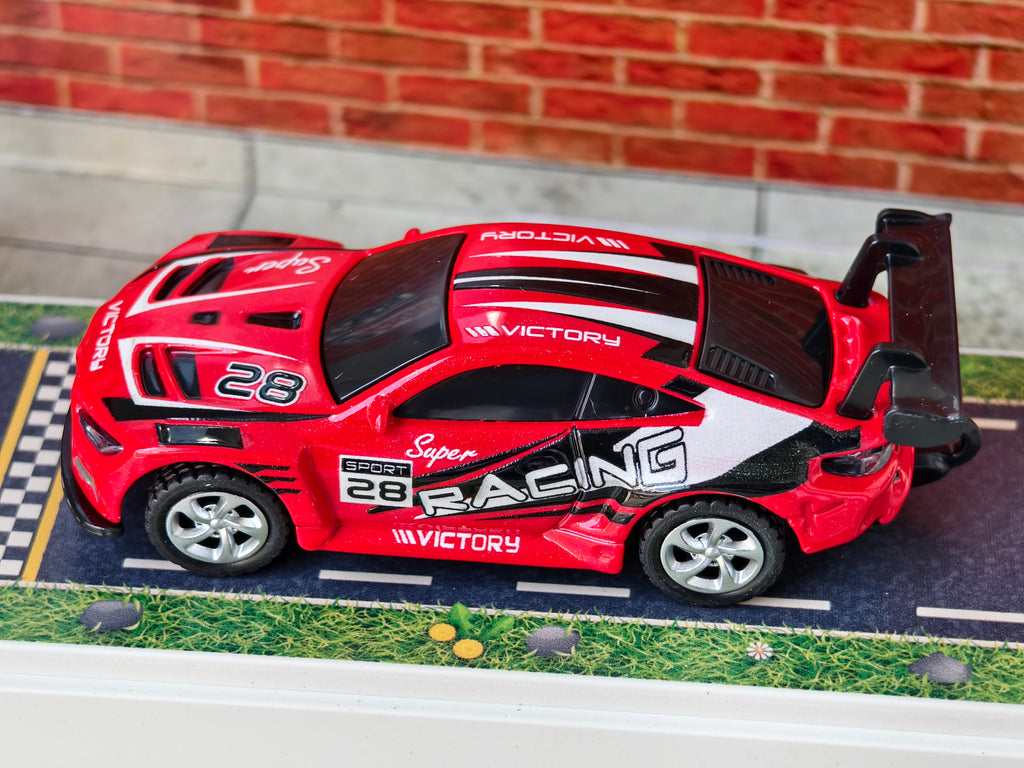 BMW M4 GT3 1:64 Scale Mini RC in Acrylic Box