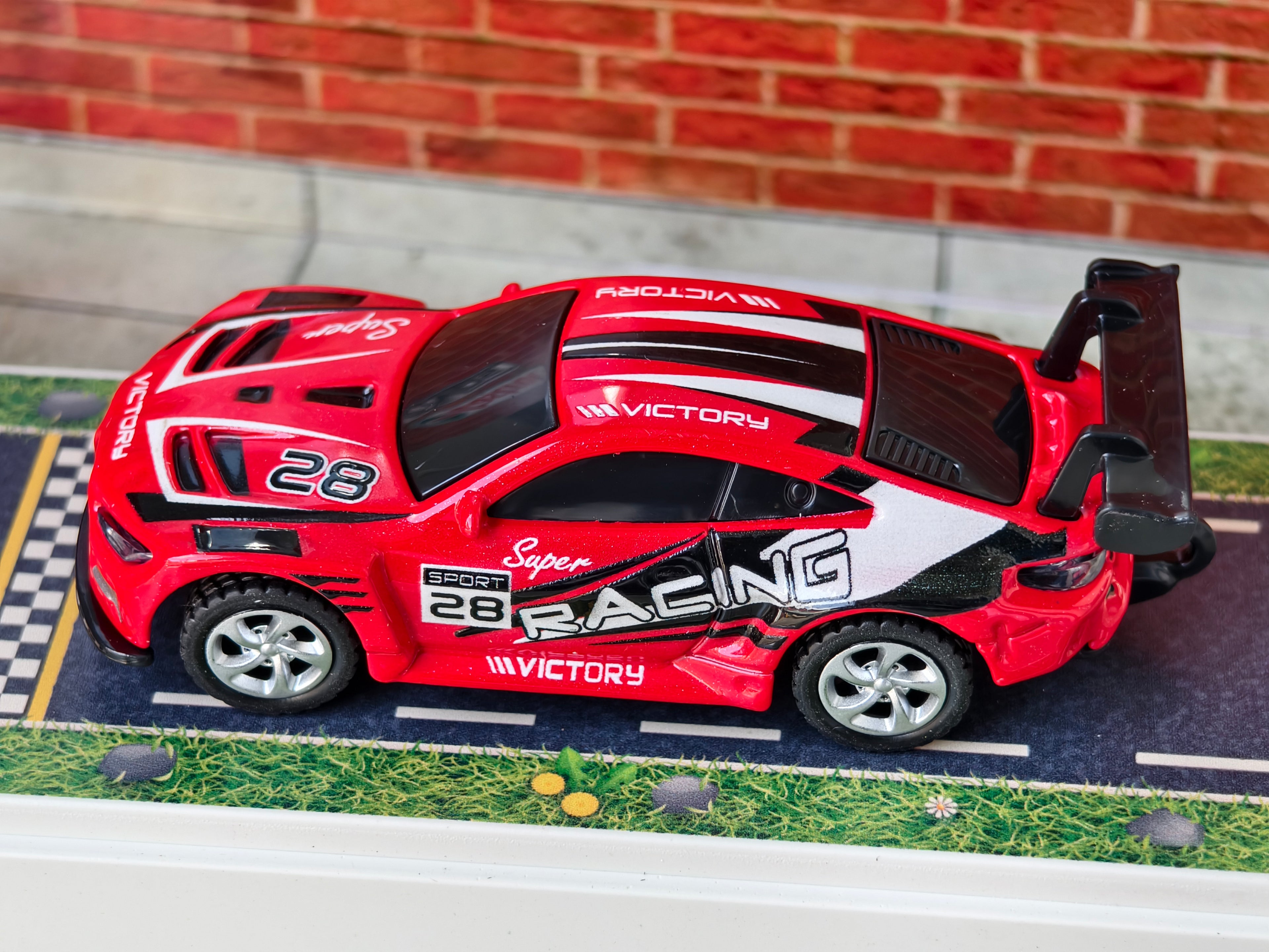 BMW M4 GT3 1:64 Scale Mini RC in Acrylic Box