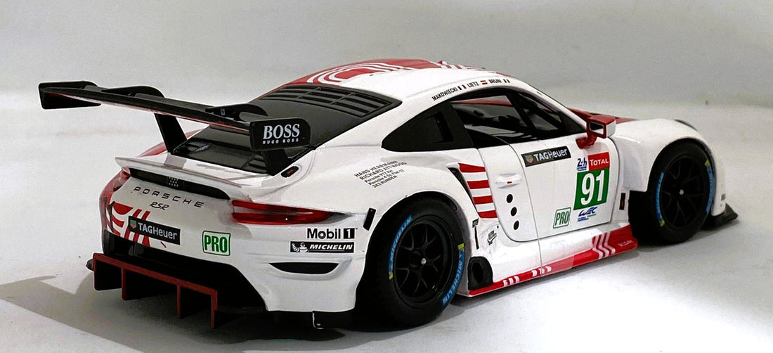 Bburago RACING series Porsche 911 RSR LeMans 2020 1/24