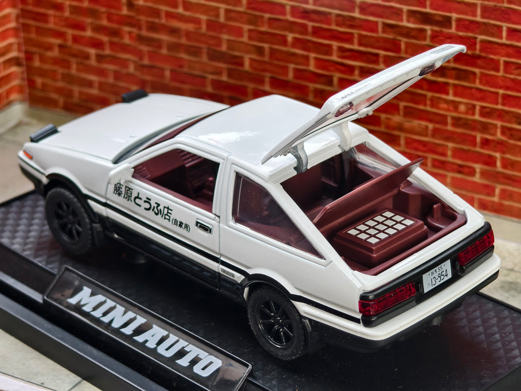 Toyota Sprinter Trueno Ae86 1:32 Scale Popup Headlight Premium Detailing