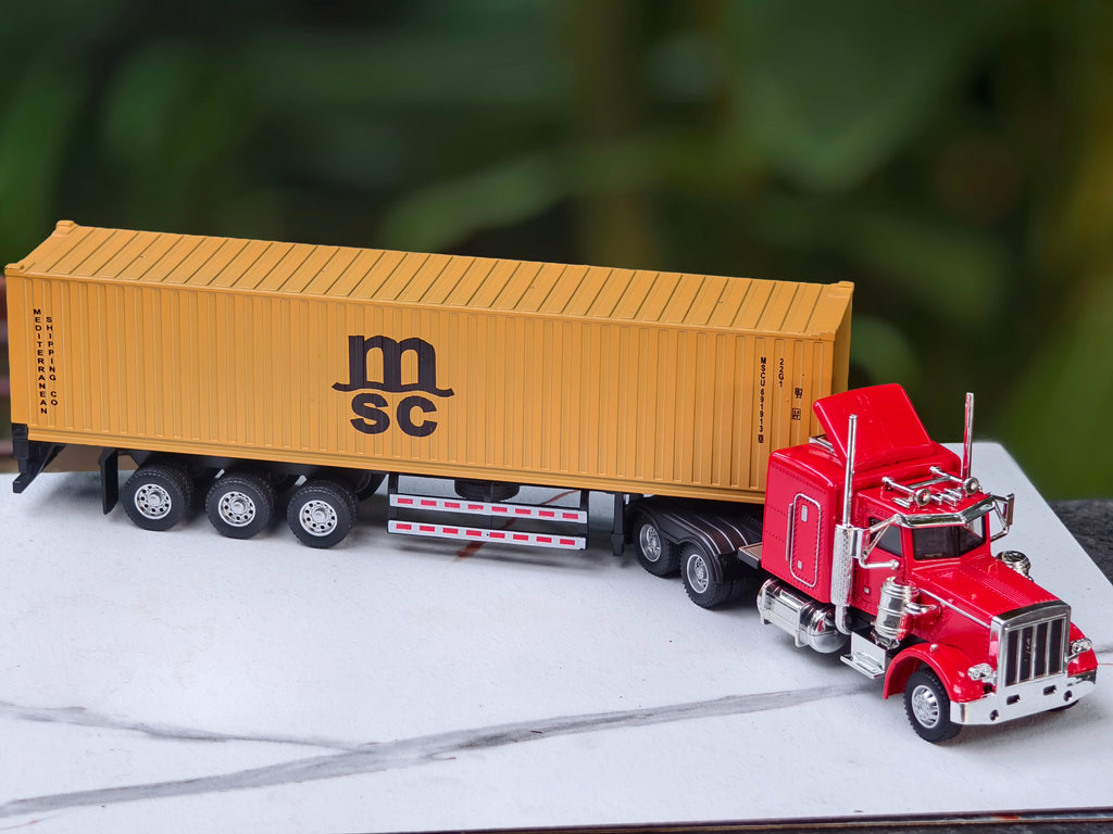 Kenworth W900 Classic American semi-truck (tractor-trailer) Big Size
