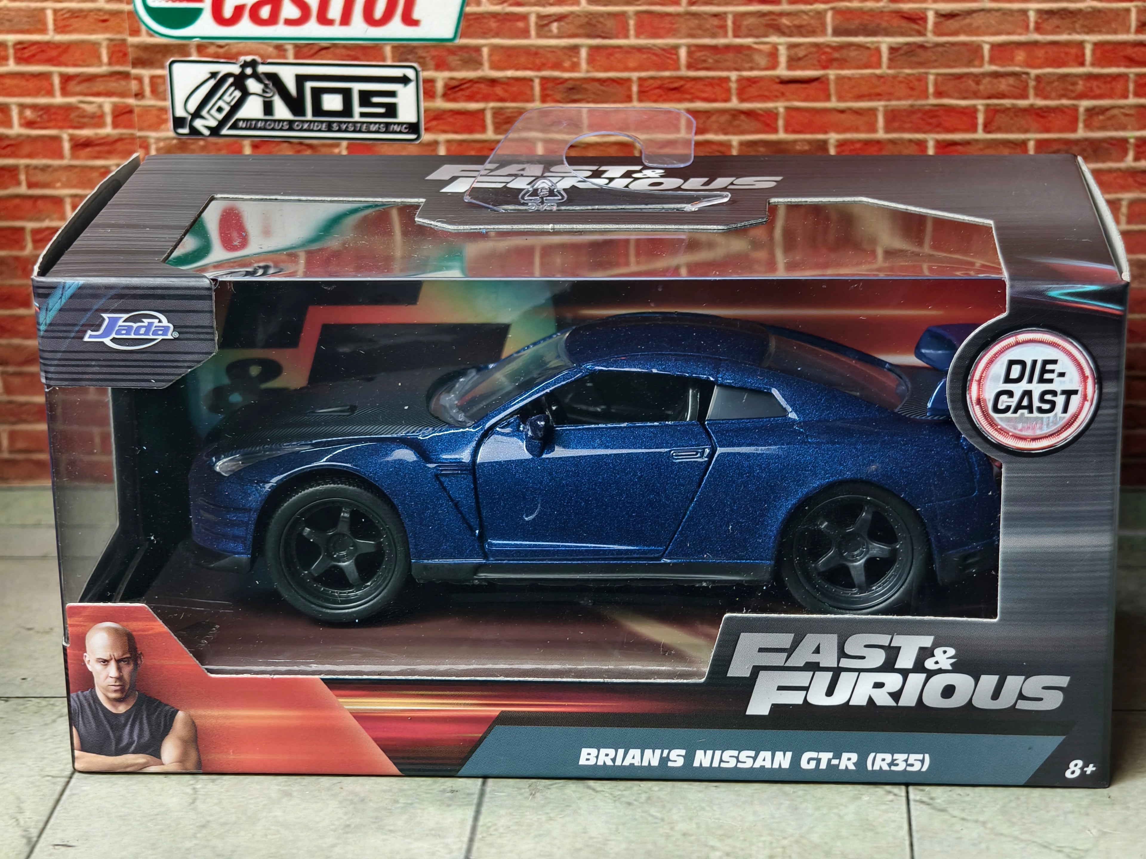 Fast and Furious Brian's Nissan GTR R35 1:32 Scale Official Licensed by Jada Toys