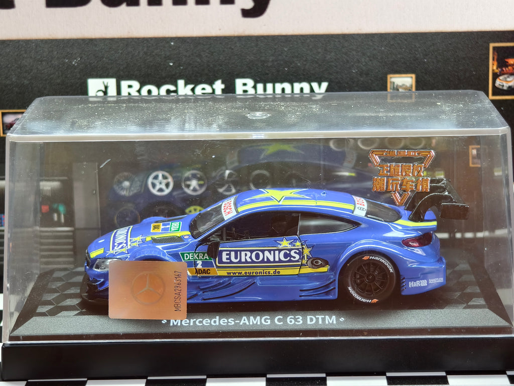 CCA Official Licensed MERCEDES AMG C 63 DTM 1:43 Scale in Acrylic Box
