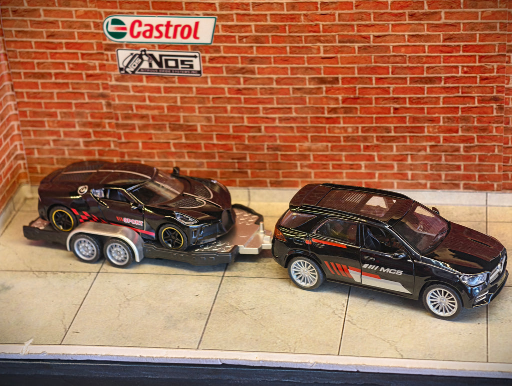 Towing Vehicle Combo Set 1:43 Scale