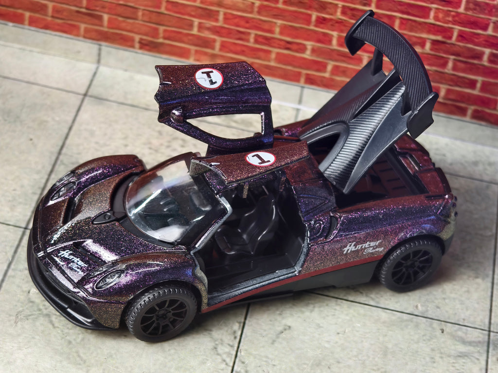 Pagani Huayra 1:36 Scale 3 Doors Openable