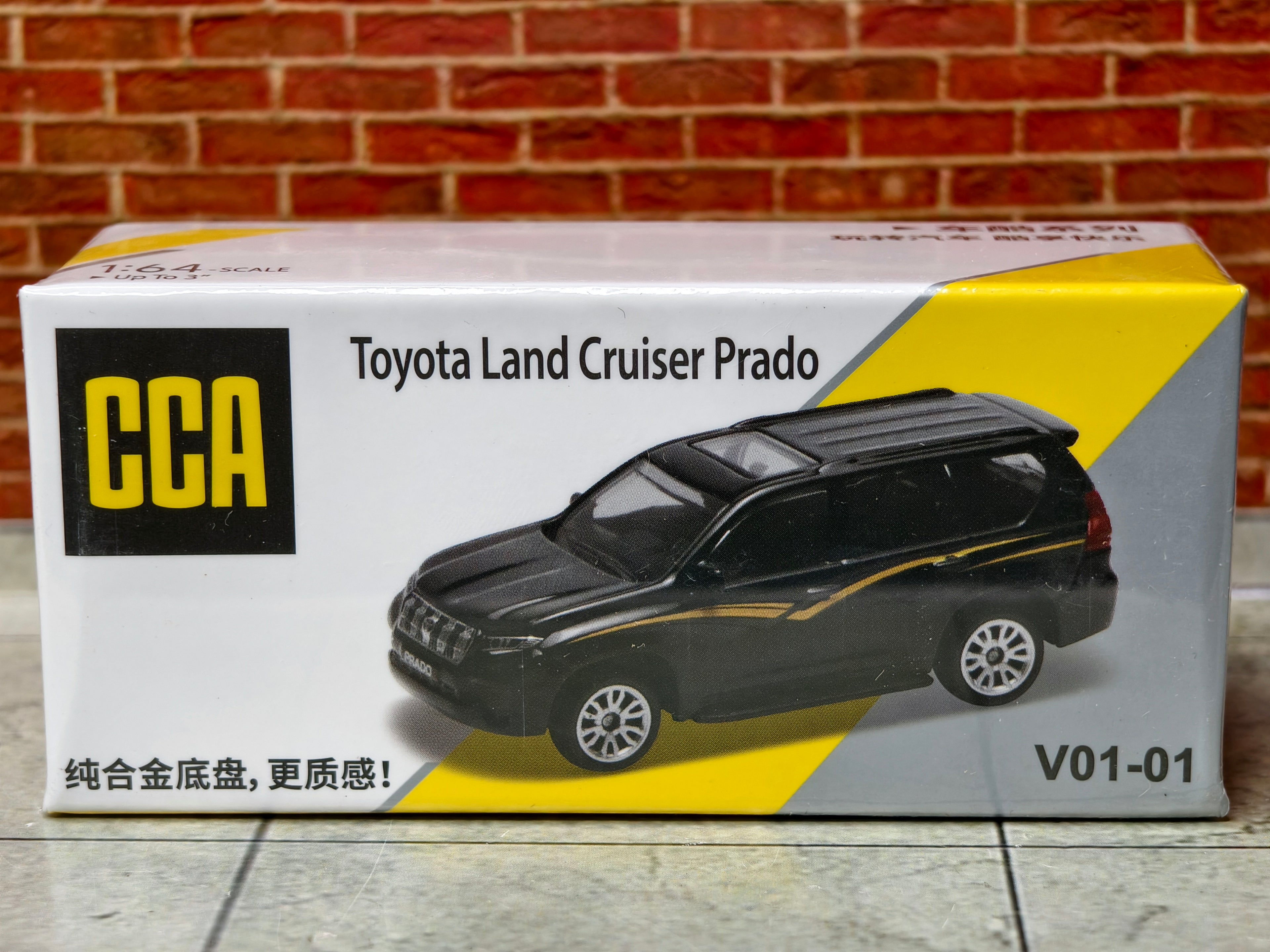 CCA Official Licensed Land Cruiser Prado 1:64 Scale Box Piece