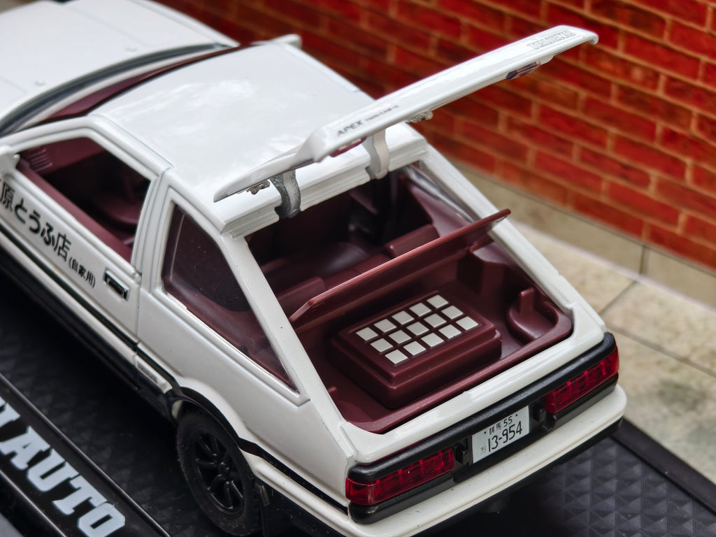 Toyota Sprinter Trueno Ae86 1:32 Scale Popup Headlight Premium Detailing