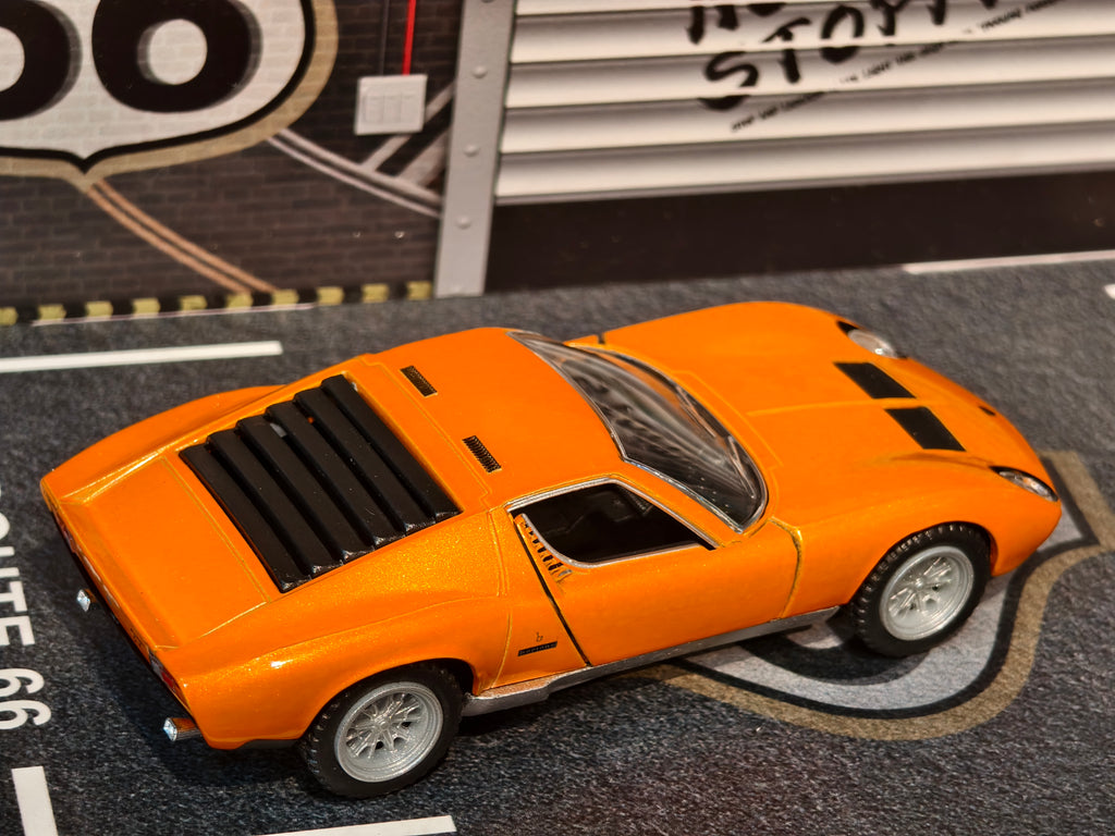 KINSMART OFFICIAL LICENSED 1971 Lamborghini Miura P400 SV KT5390 1:34 Scale