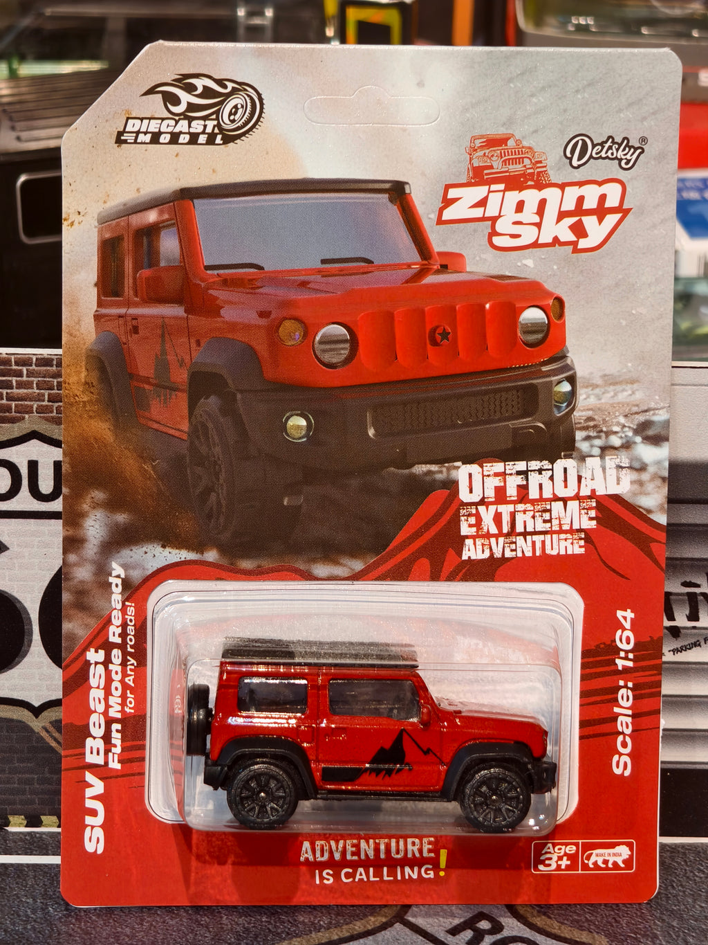 Jimny 1:64 Scale by Detsky