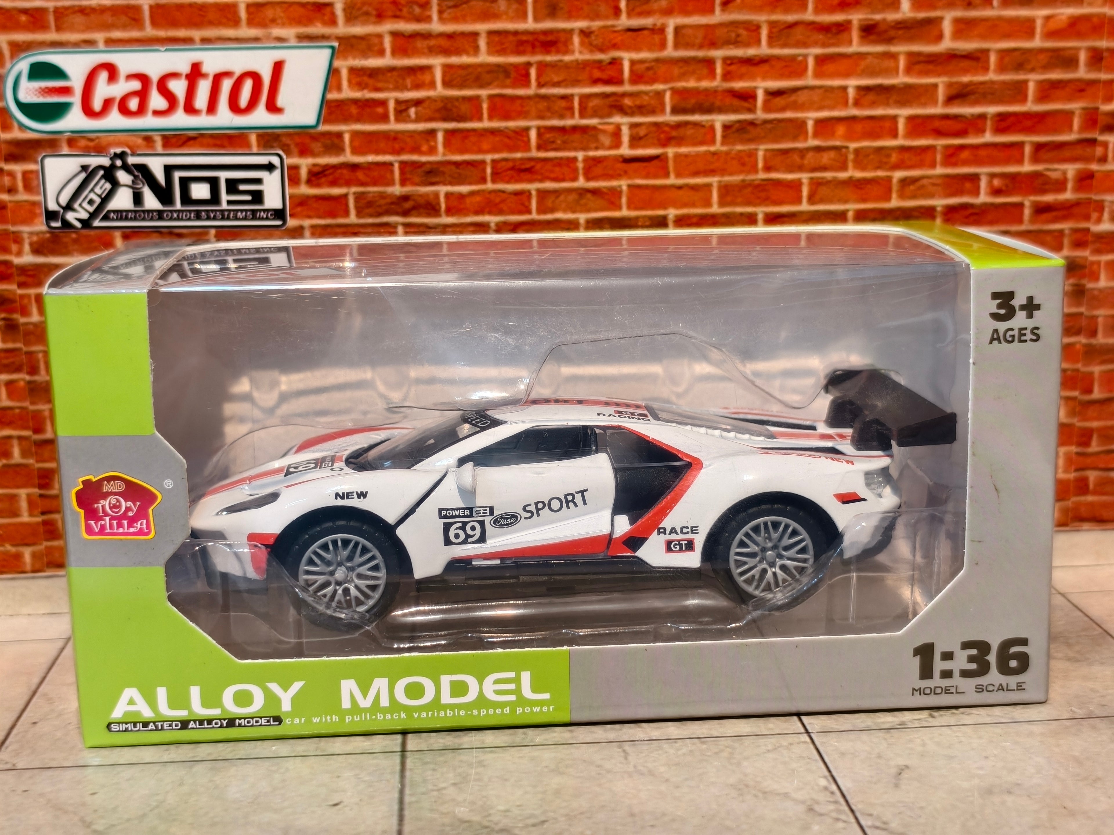 Ford GT 2017 1:36 Scale Racing Edition