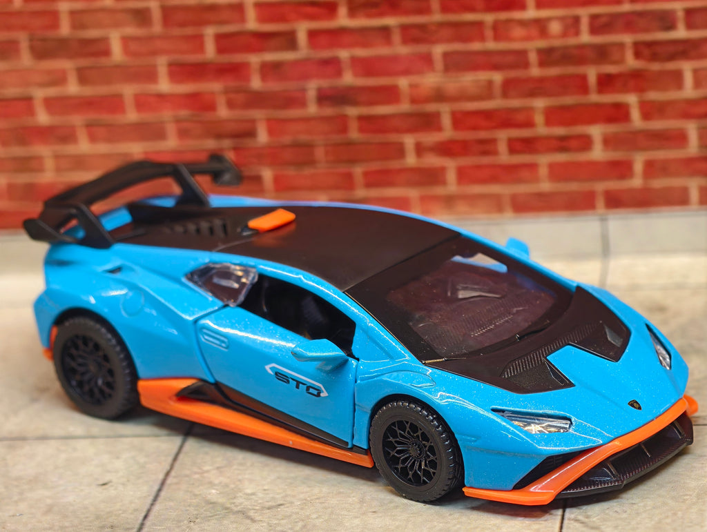 MSZ Official Licensed Lamborghini Huracan STO 1:40 Scale Premium Detailing