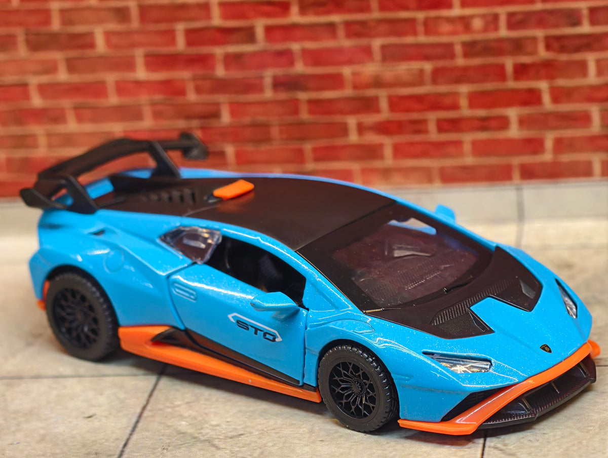 MSZ Official Licensed Lamborghini Huracan STO 1:40 Scale Premium Detailing