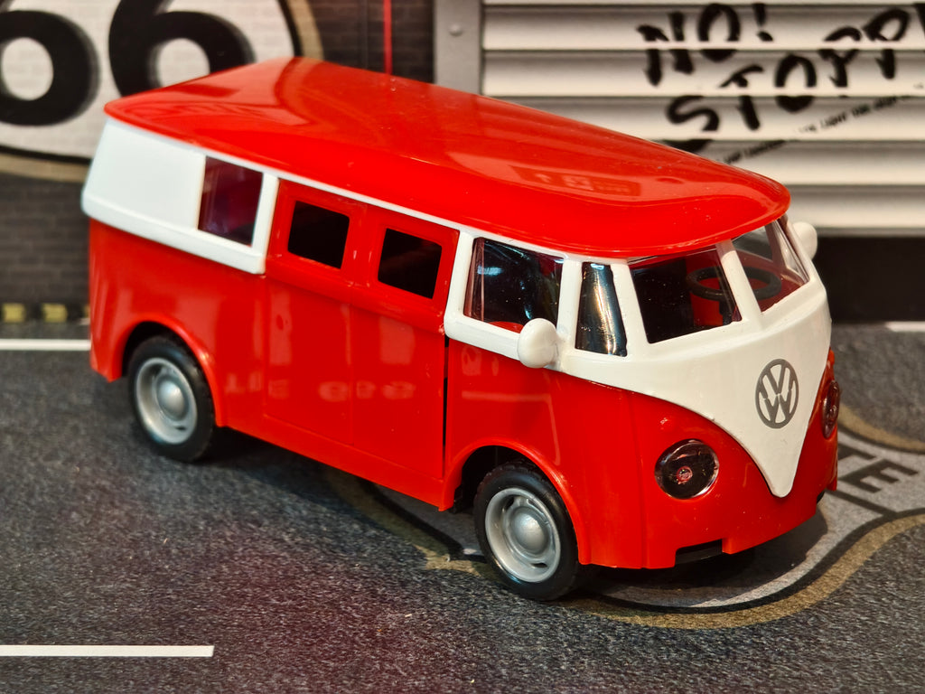 Volkswagen Kombi Van 1:36 Scale with Light and Sound Box Piece