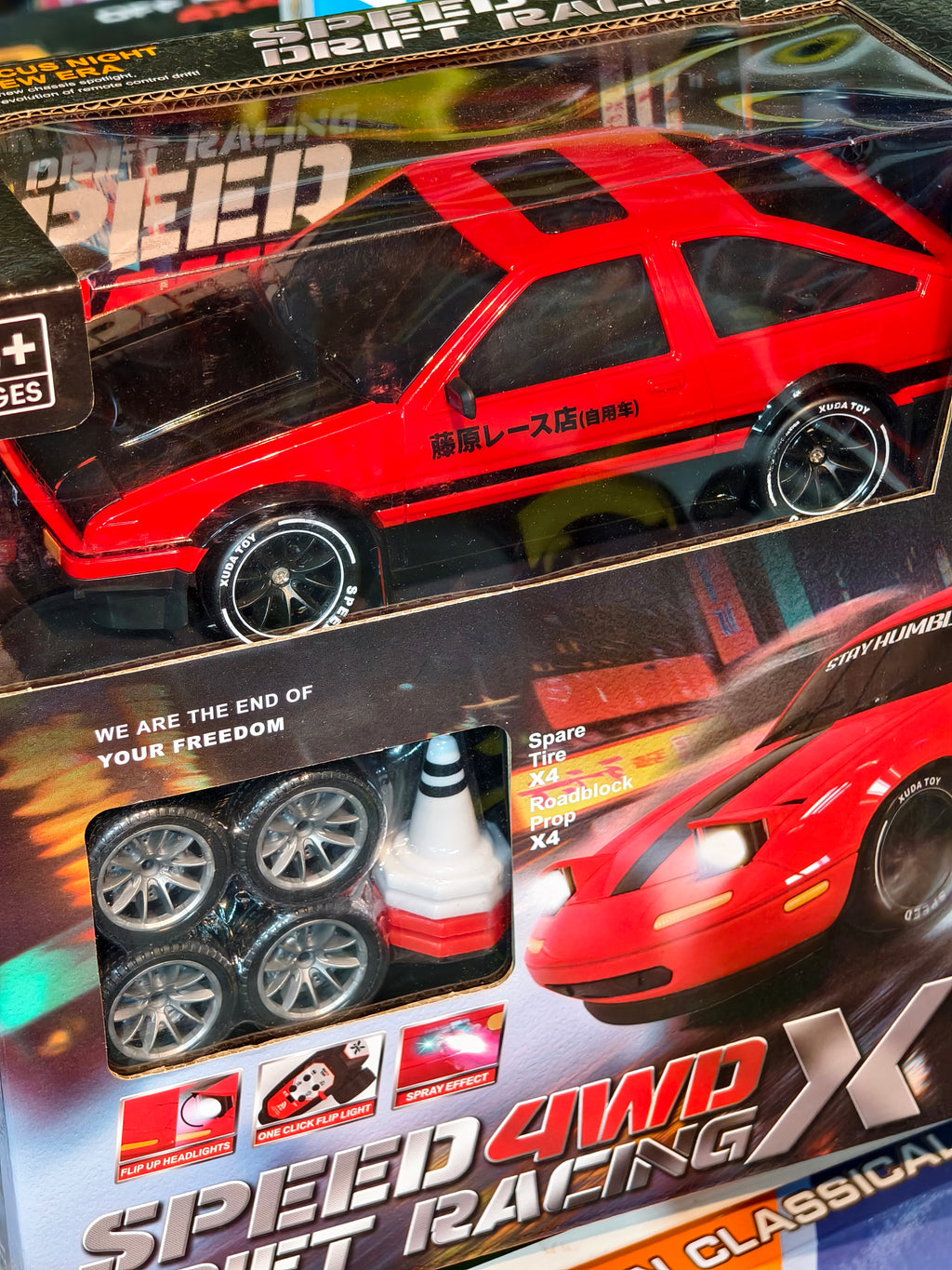 Retro Pop-Up Legends Drift RC Cars 1:16 Scale
