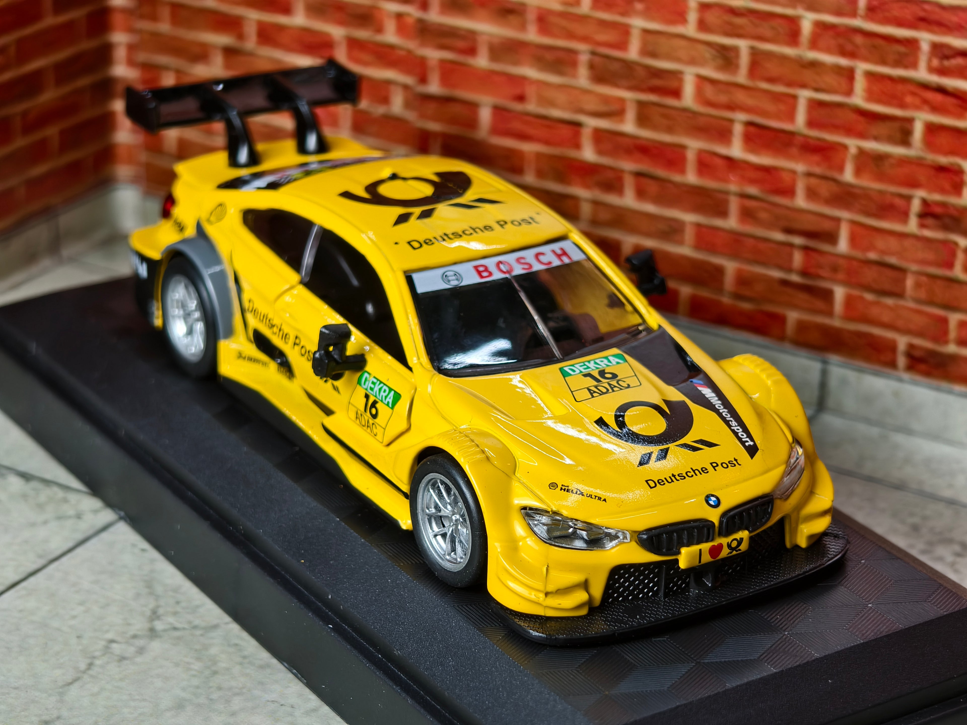 CCA Official Licensed BMW M4 DTM 1:44 Premium Detailed Car in Acrylic Box