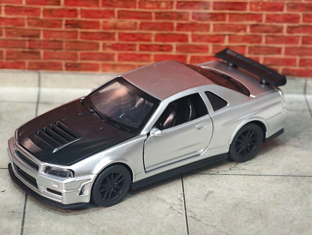 Nissan Skyline R34 1:36 Scale Premium Detailing