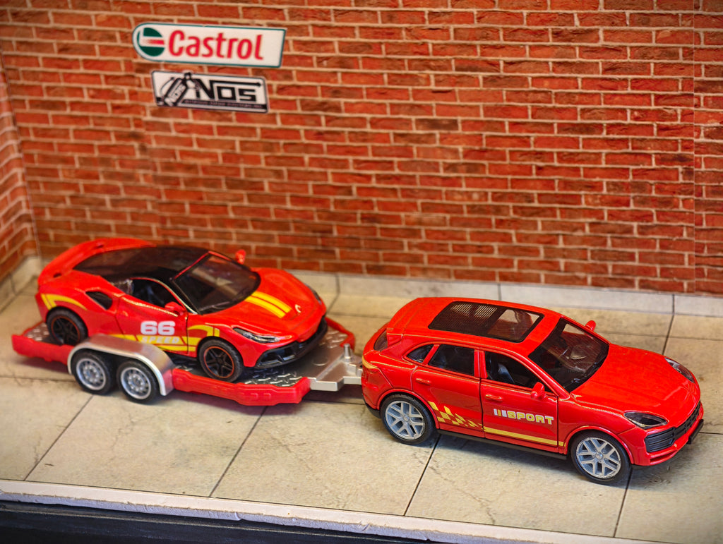 Towing Vehicle Combo Set 1:43 Scale
