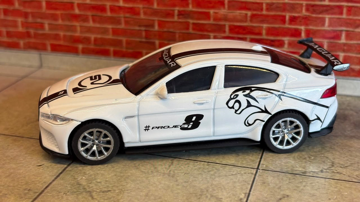 QY Official Licensed Jaguar XE SV Project 8 1:43 Scale Premium Detailing