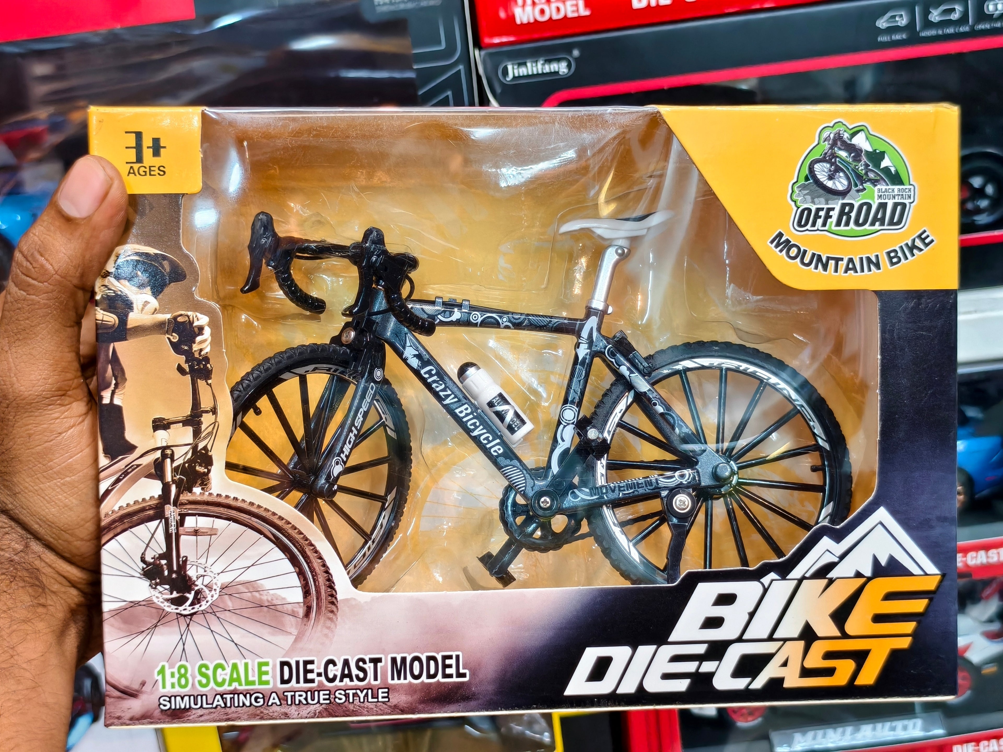 1:8 Scale Cycle Premium Diecast Model Fully Functional