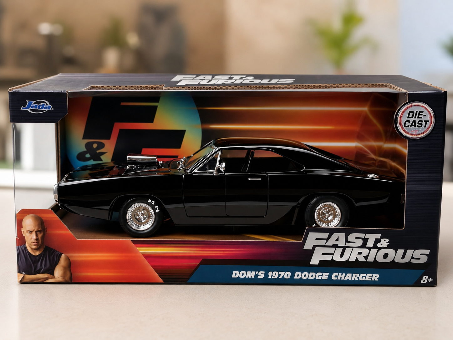 Fast and Furious DOM'S 1970 DODGE CHARGER 1:24 Scale official Licensed by Jada Toys