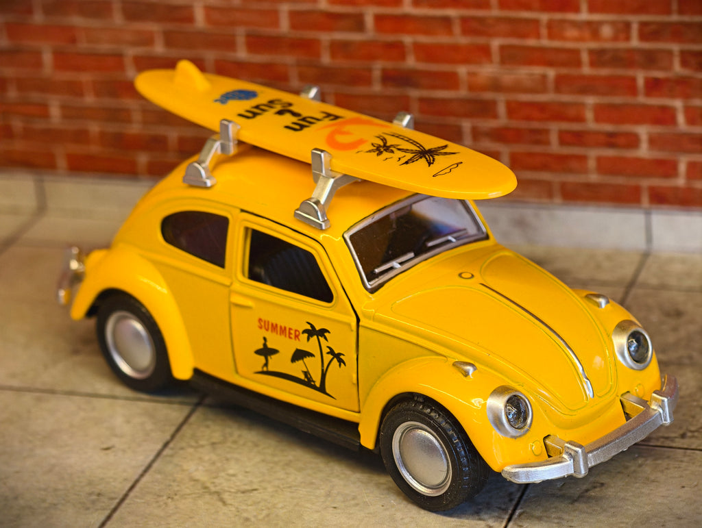Volkswagen Beetle Beach Theme with Roof Rack