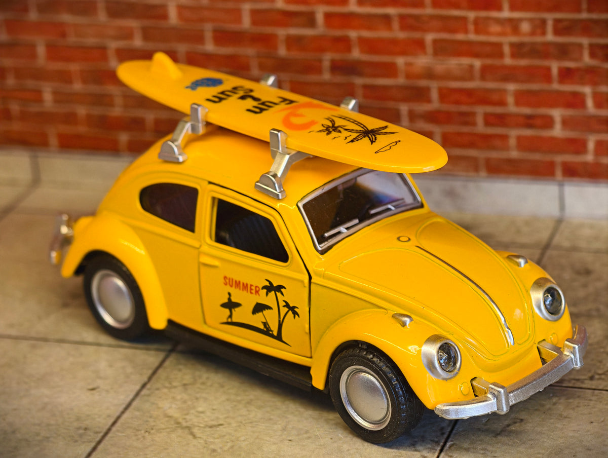 Volkswagen Beetle Beach Theme with Roof Rack