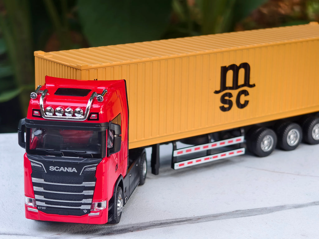 Scania S730 V8 (Tractor-Trailer) 1:50 Scale Big Size Truck