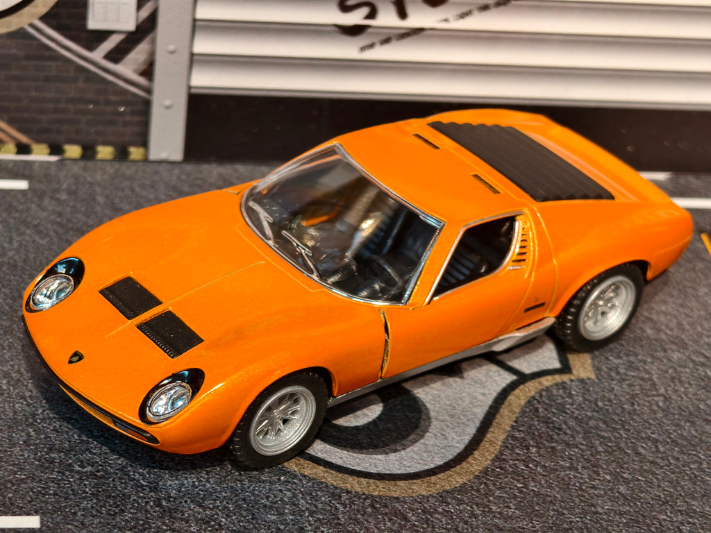 KINSMART OFFICIAL LICENSED 1971 Lamborghini Miura P400 SV KT5390 1:34 Scale
