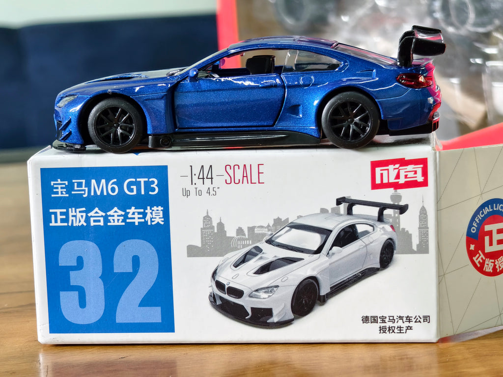 Official Licensed BMW M6 GT3 1:44 Scale by MSZ