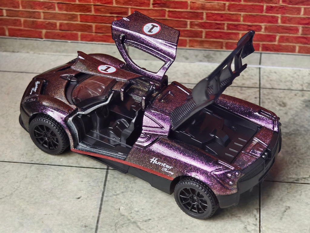 Pagani Huayra 1:36 Scale 3 Doors Openable