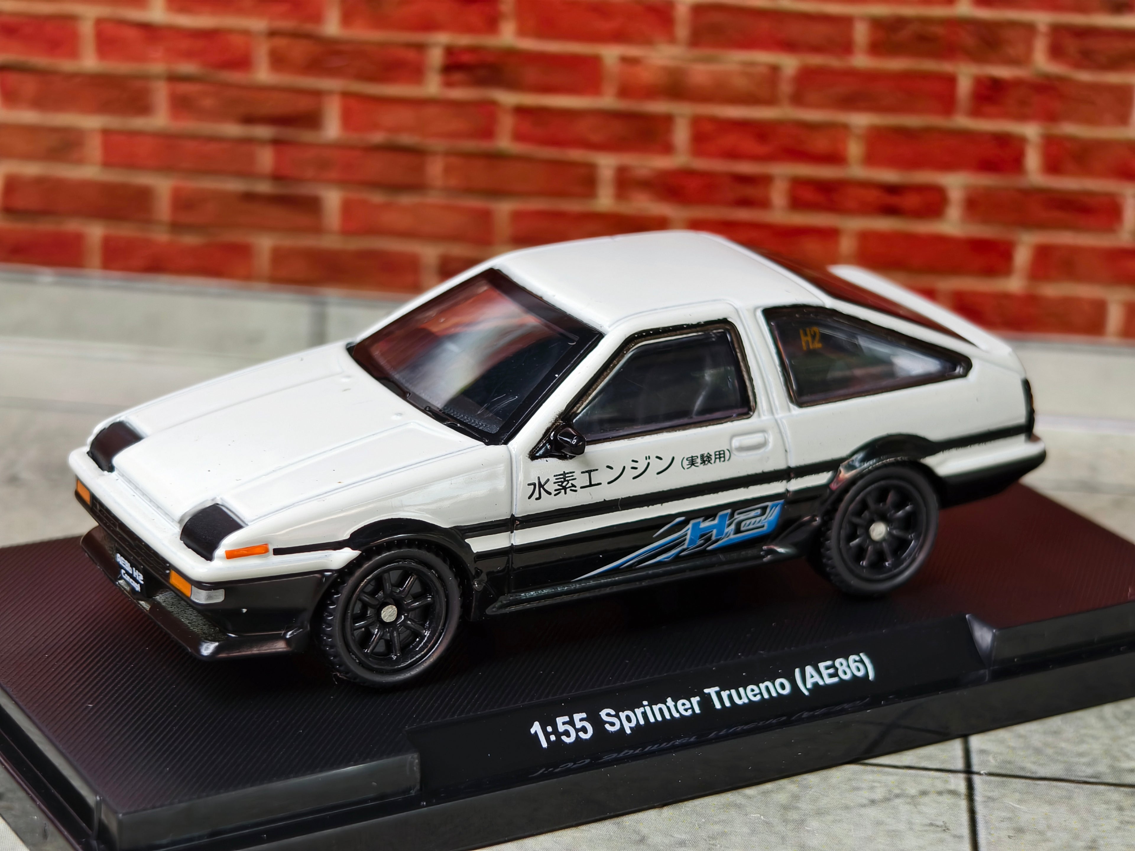 CCA Official Licensed Toyota Sprinter Trueno 1:55 Scale Premium in Acrylic Box