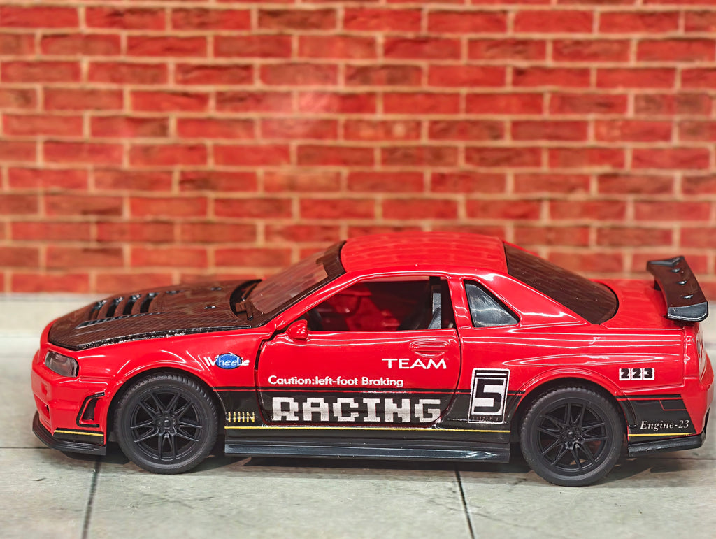 Nissan Skyline R34 1:36 Scale Premium Detailing