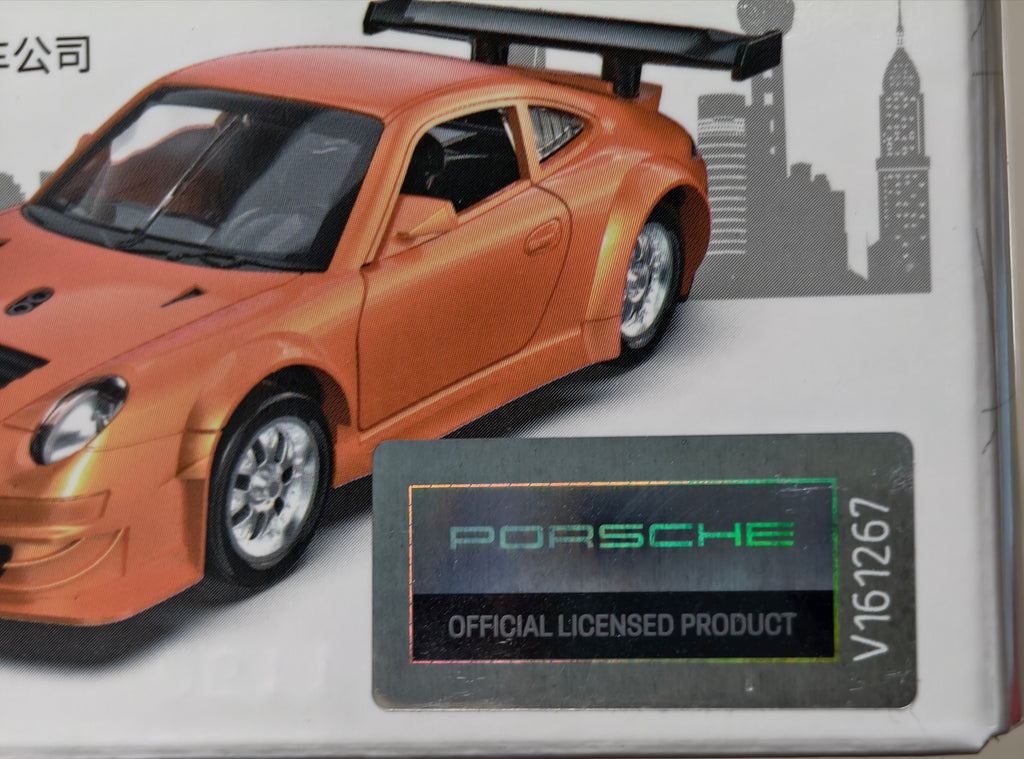 MSZ Official Licensed PORSCHE 911 GT3 RSR 1:39 Scale