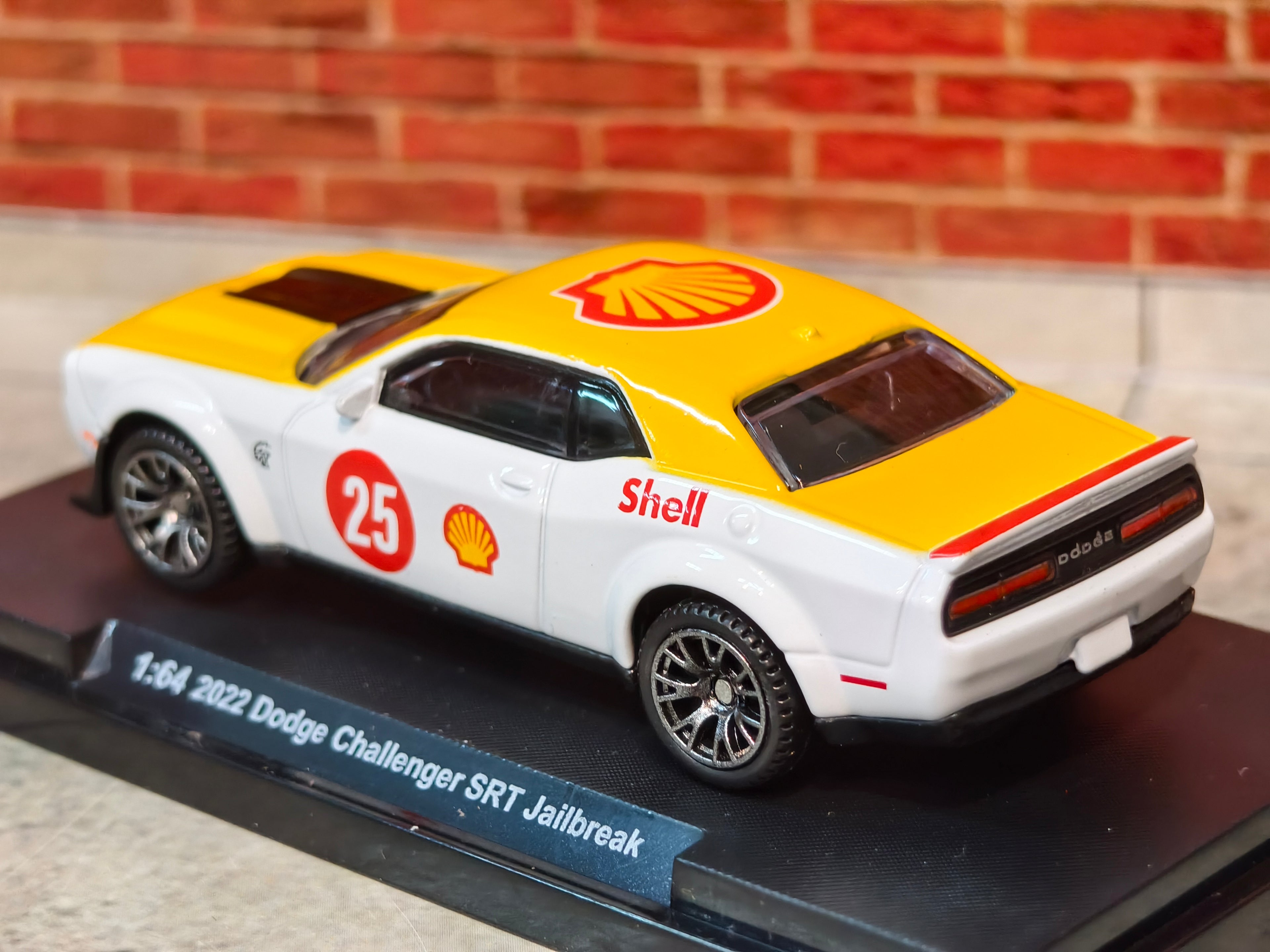 CCA Official Licensed 2022 Dodge Challenger SRT Jail Break Edition 1:64 Premium Detailing in Acrylic Box
