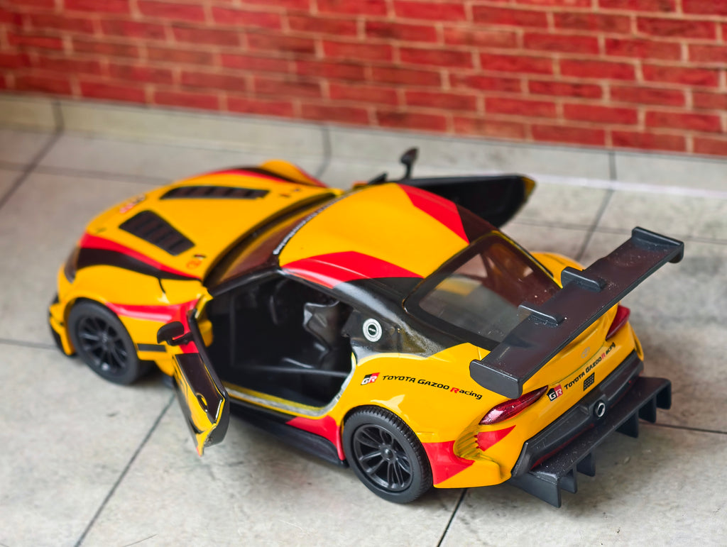 Kinsmart Official LicensedToyota GR Supra (A90) Gazoo Racing Edition – 1:36 Scale
