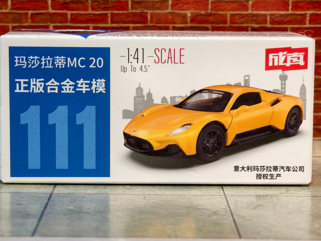 Official Licensed MASERATI MC 21 1:41 Scale