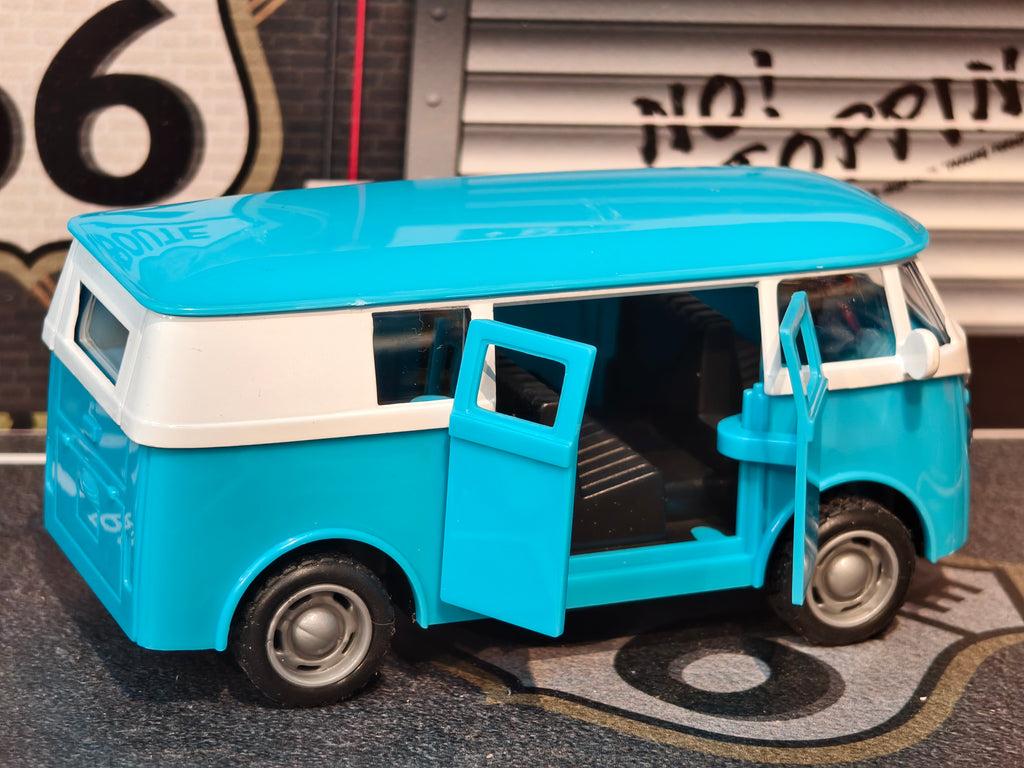 Volkswagen Kombi Van 1:36 Scale with Light and Sound Box Piece