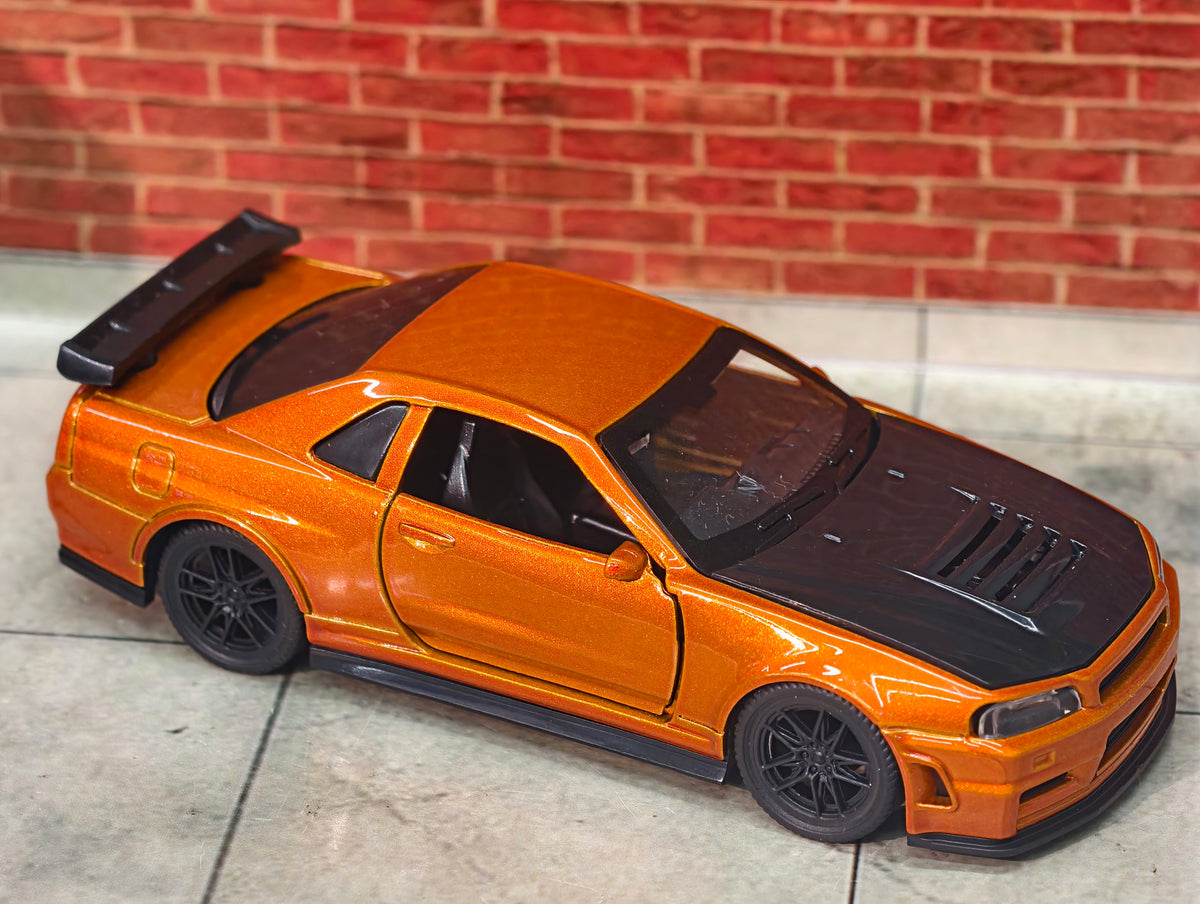 Nissan Skyline R34 1:36 Scale Premium Detailing