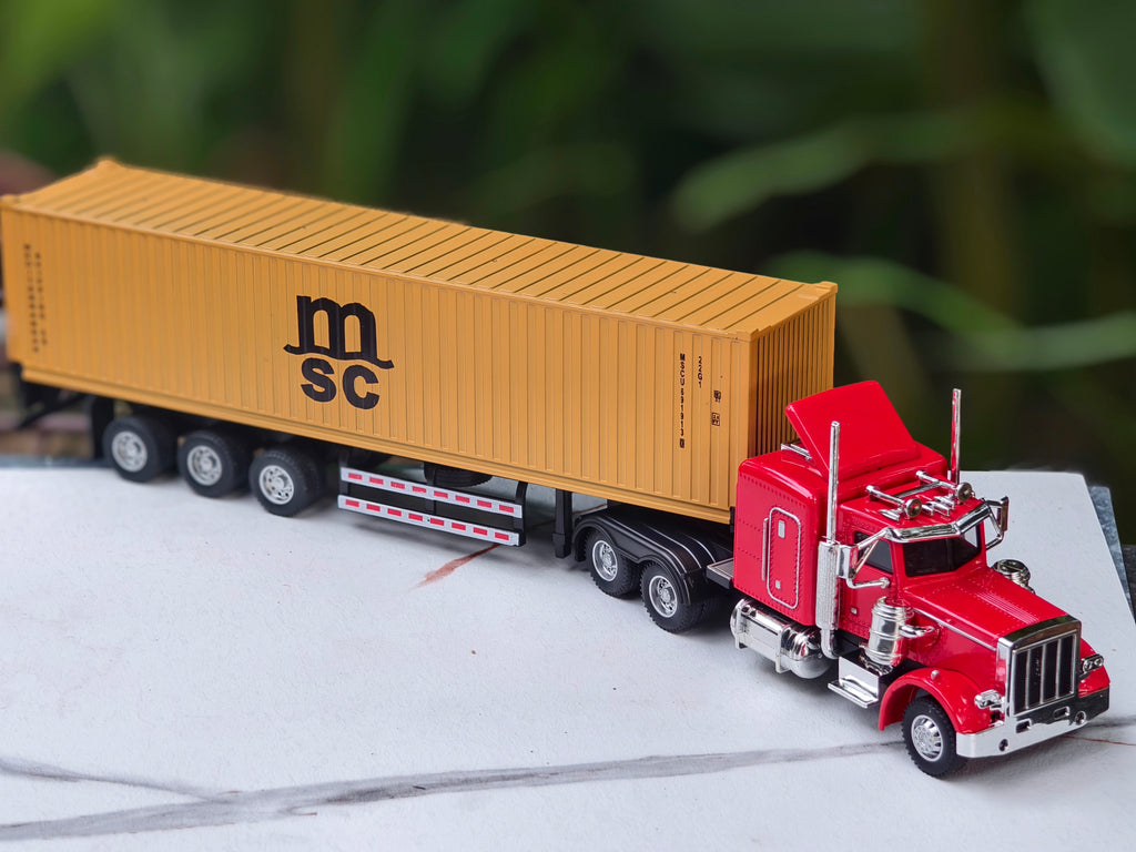 Kenworth W900 Classic American semi-truck (tractor-trailer) Big Size