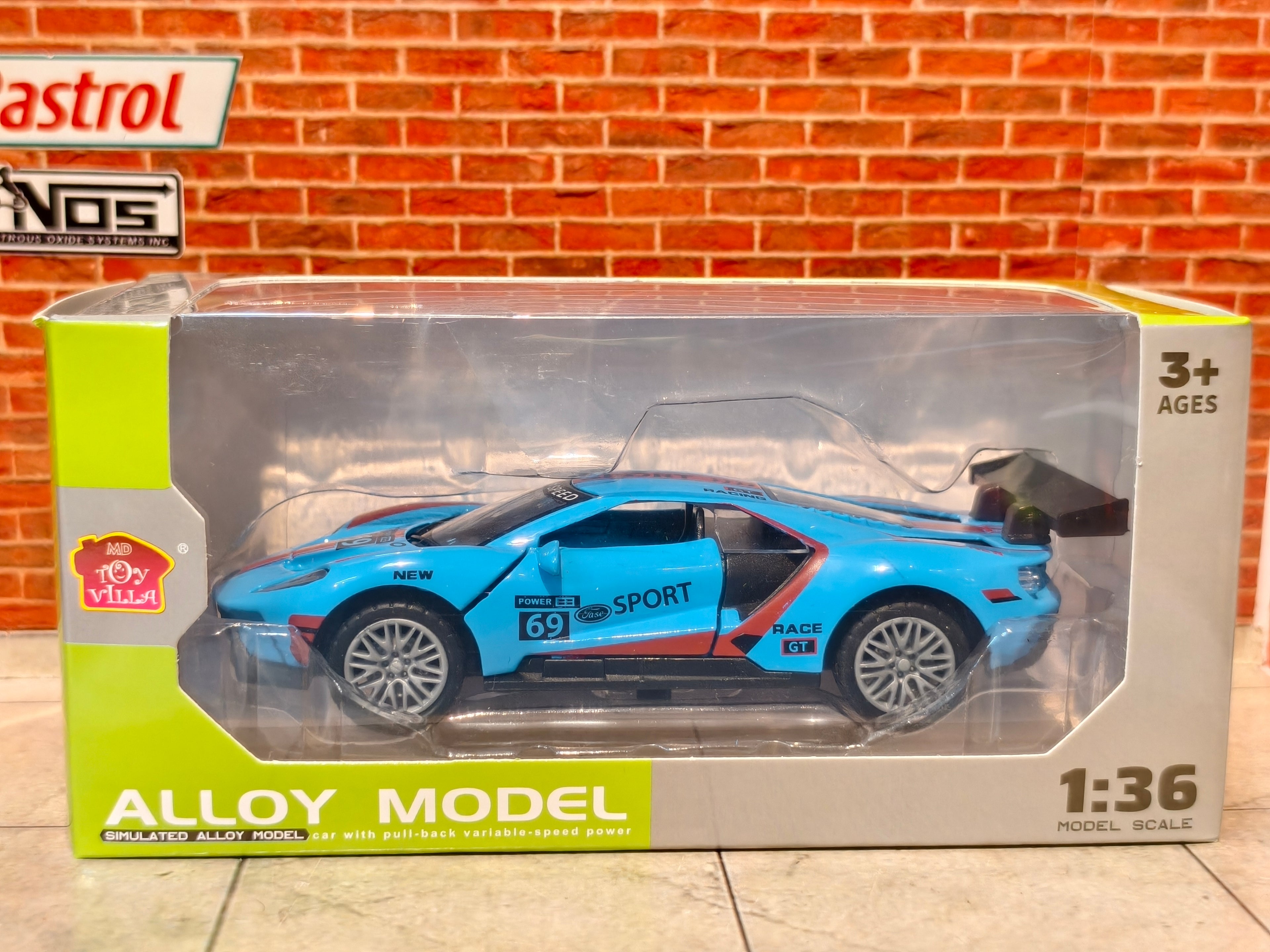 Ford GT 2017 1:36 Scale Racing Edition