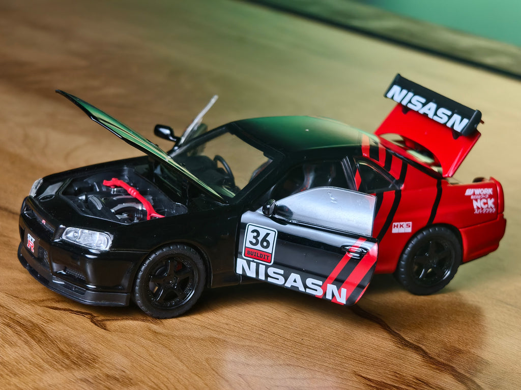 Nissan Skyline GTR R-34 Racing Livery Edition 1:32