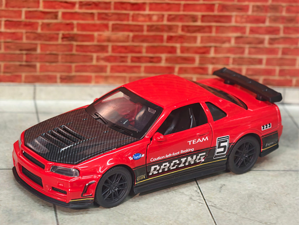 Nissan Skyline R34 1:36 Scale Premium Detailing
