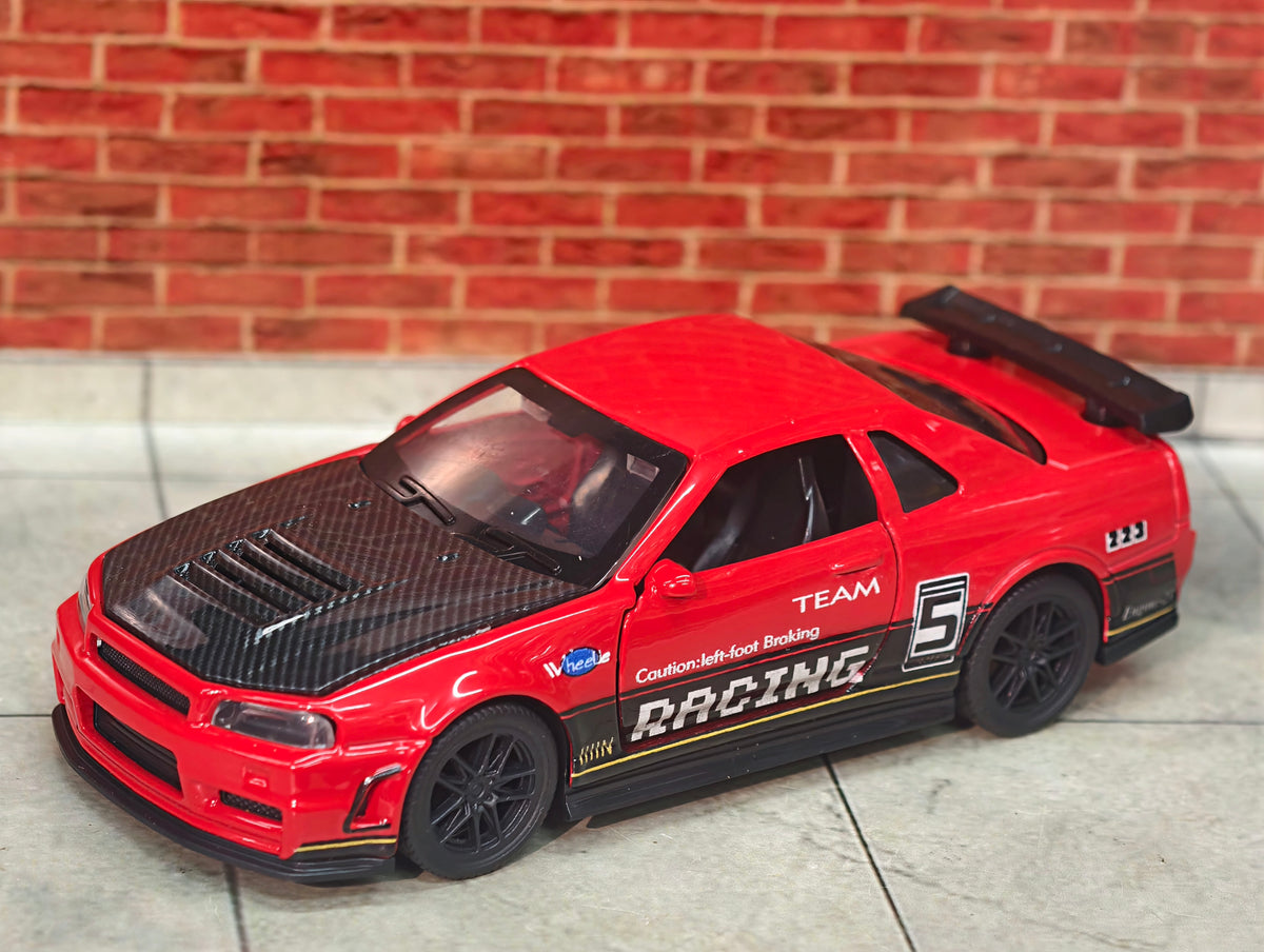 Nissan Skyline R34 1:36 Scale Premium Detailing