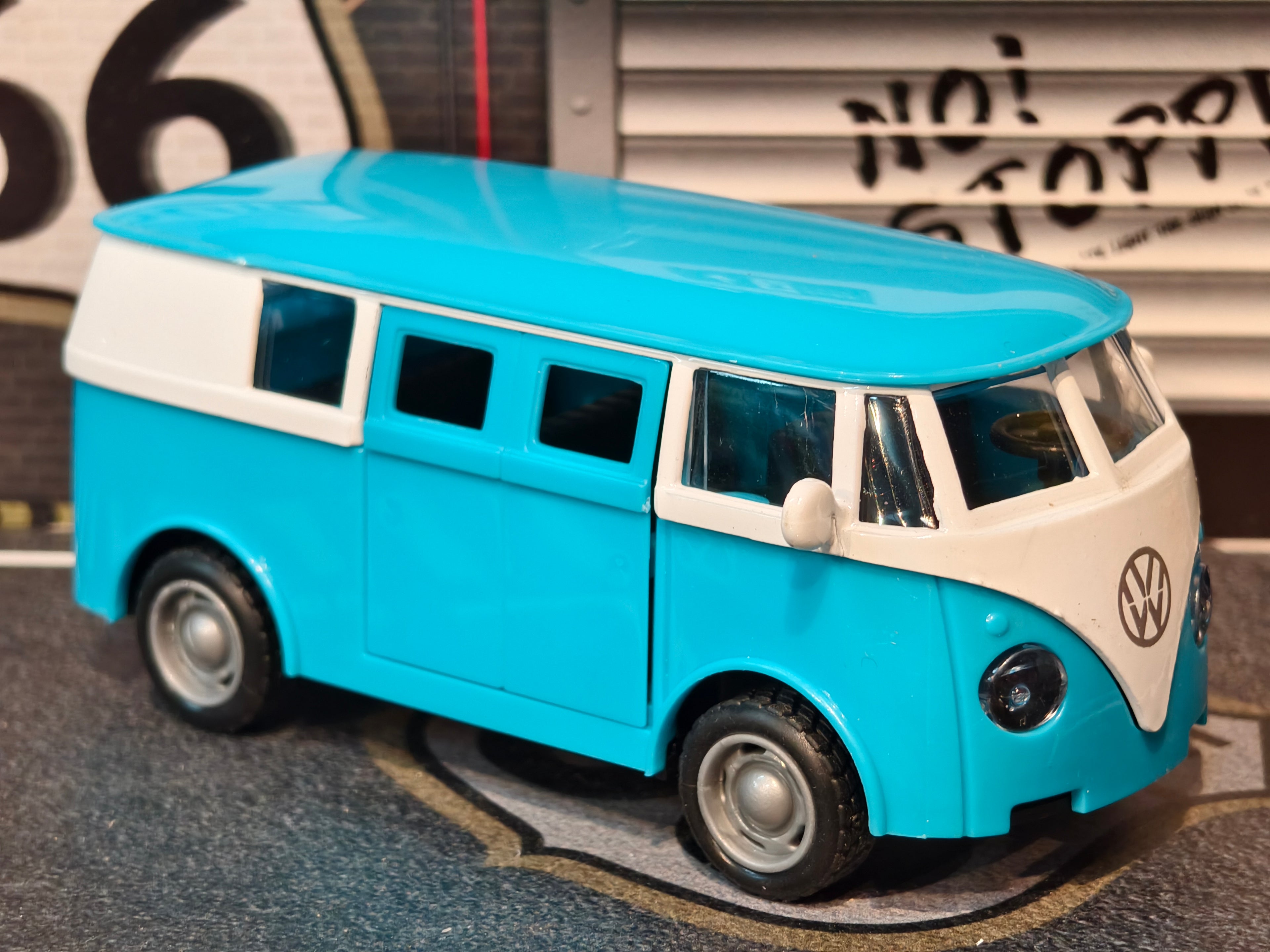 Volkswagen Kombi Van 1:36 Scale with Light and Sound Box Piece